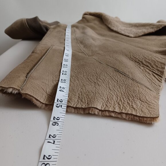 Vince Spanish Merino Shearling Jacket - Picture 15 of 16